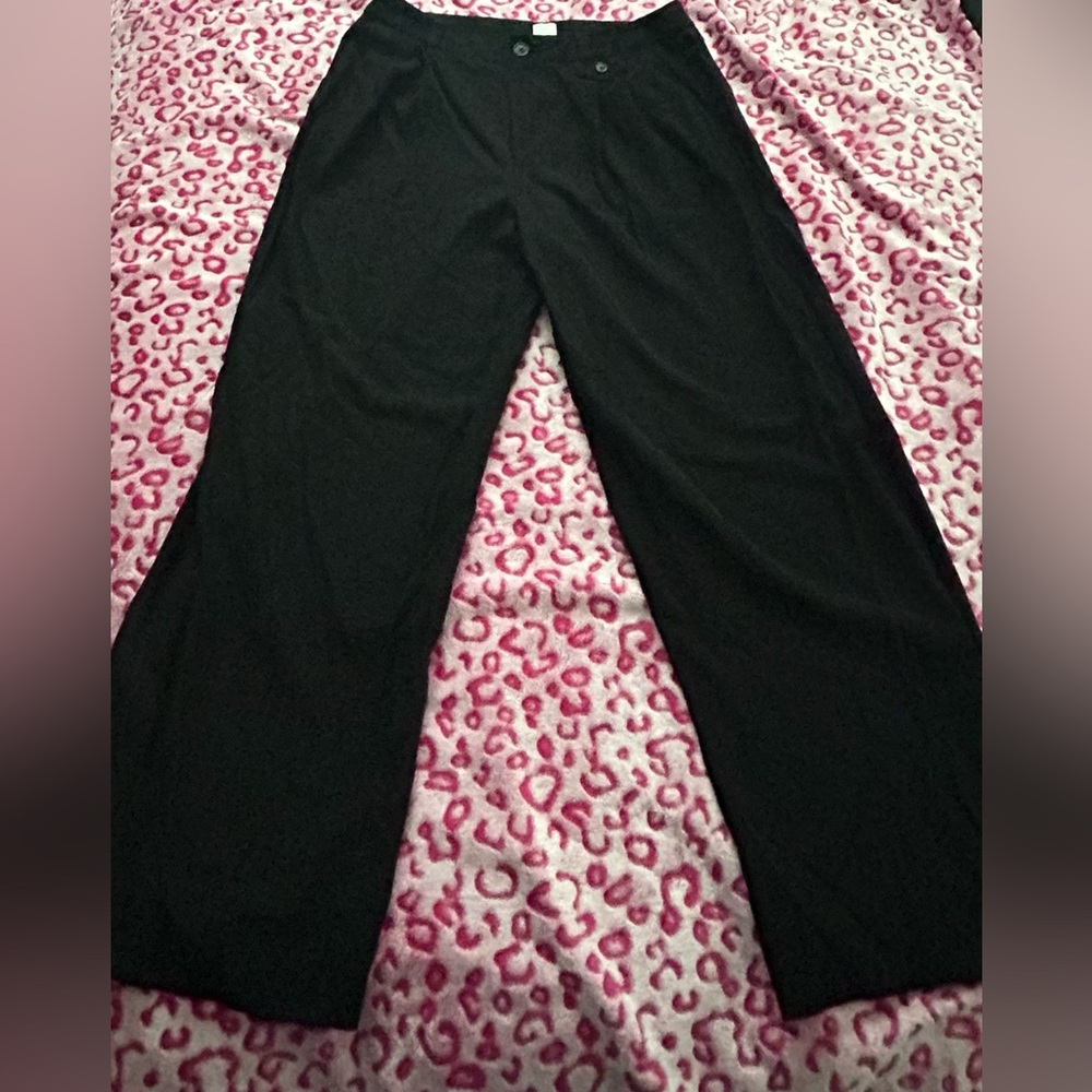 Fancy wideleg dress pants